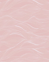 Whisper Soft Wavy Line Wallpaper