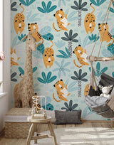 Wimba Kids Jungle Wallpaper