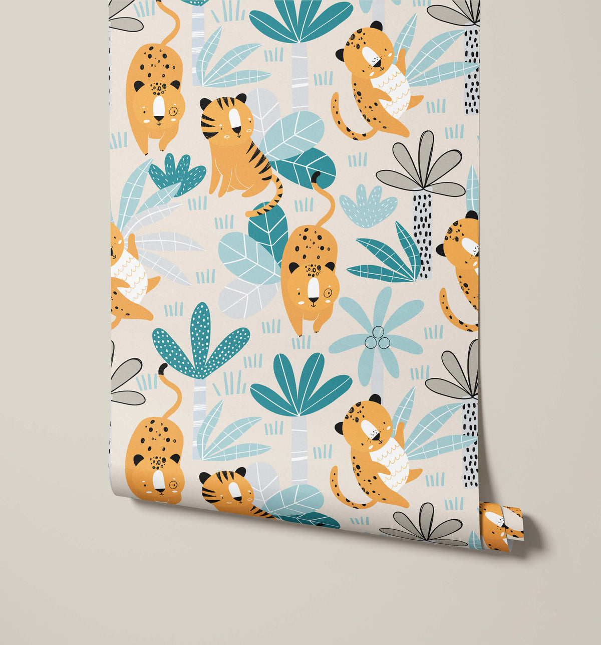 Wimba Kids Jungle Wallpaper