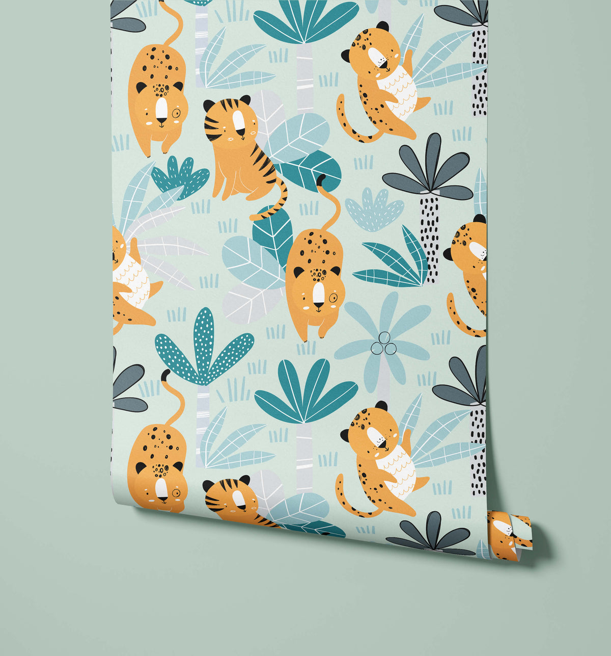 Wimba Kids Jungle Wallpaper