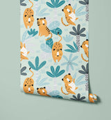Wimba Kids Jungle Wallpaper