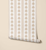 Yoro Damask Stripe Wallpaper