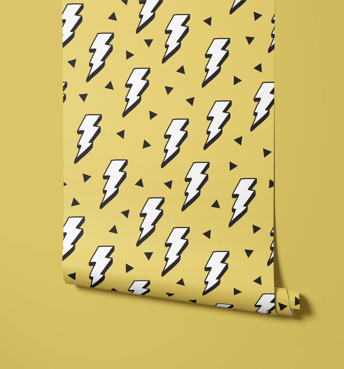 Zap Childs Childrens Lightning Bolt Wallpaper