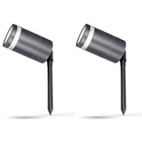 4lite Marinus GU10 Outdoor Garden Spike Light - Anthracite