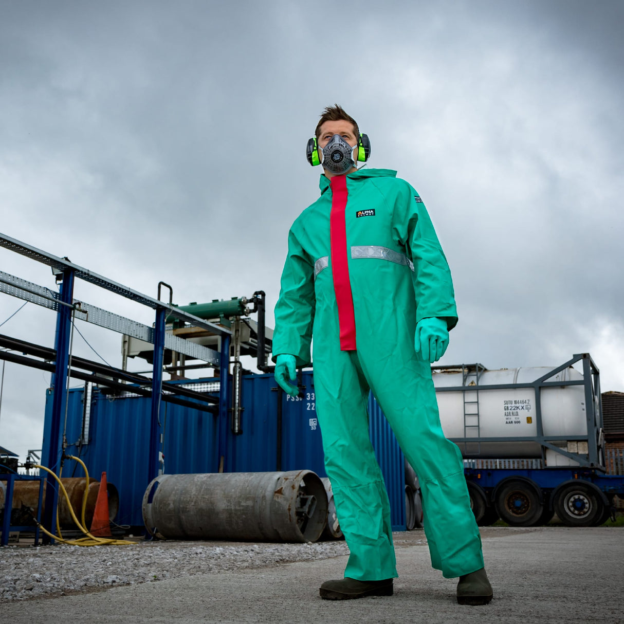 SKYTEC Flow  AMF-3CV FFP3 Premium Moulded Valved Disposable Cup Shape Respirator Face Dust Mask (PACK of 10)