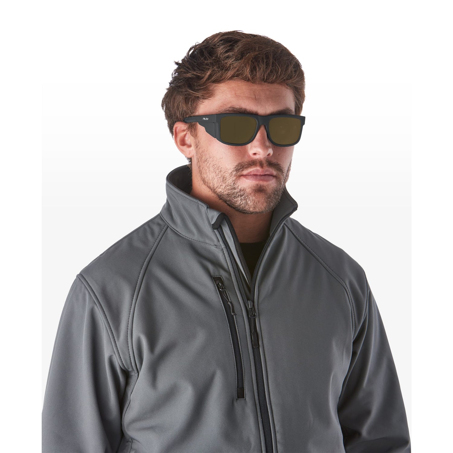 Riley Navigator – Polarised Safety Sunglasses, Anti-Scratch/Anti-Fog