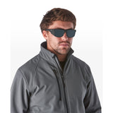 RILEY Navigator Anti-Scratch Safety Sunglasses with Grey Lens