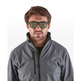 Riley Navigator Sunglasses – Antique Mirror Revo, Anti-Glare, 4-Base Curve