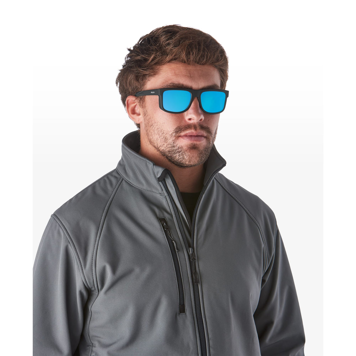 Riley Navigator – Blue Mirror Revo Sunglasses (Anti-Scratch)