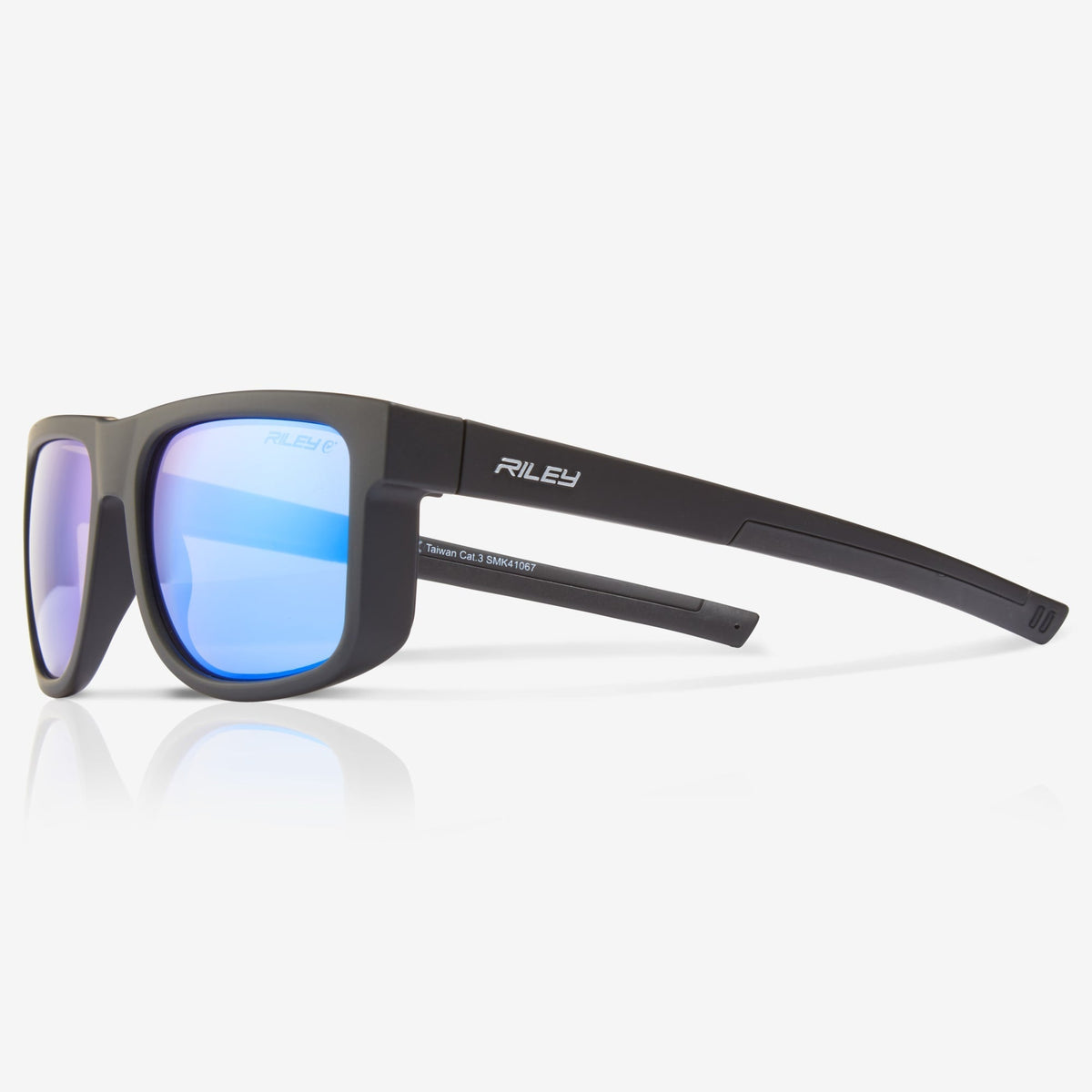 Revo Riley Riley Navigator Sunglasses – Blue Mirror Revo, Anti-Scratch, UV ...