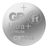 GP CR2032 Ultra Plus 3V Lithium Coin Cell Batteries - Pack of 2