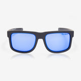 RILEY Navigator Anti-Scratch Safety Sunglasses with Blue Mirror Revo Lens