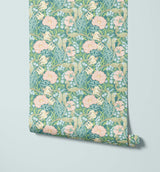 Benedict Vintage Botanical Floral Wallpaper
