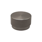Broxburn Knurled Knob Handle – Stainless Steel Effect Cabinet, Drawer & Cupboard Pull