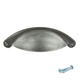 Brushed Iron Drawer Cup Pull Handle – M4TEC Forfar Z3