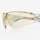 Riley Stream Evo Small Slim Fit Eco Safety Glasses – LED Lens, Anti-Fog, Metal-Free