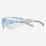 Riley Stream™ Evo Small Eco Safety Glasses – Blue Tint, Anti-Fog