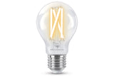 4lite WiZ Connected A60 Filament Clear WiFi LED Smart Bulb - E27 Large Screw