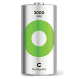 GP Recyko C Size 3000mAh Rechargeable Batteries