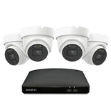 Swann 4K 1TB 8-Channel Wired DVR CCTV Kit with 4 Dome Cameras