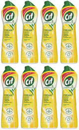 8 x Cif Lemon Cream Cleaner 500 Ml