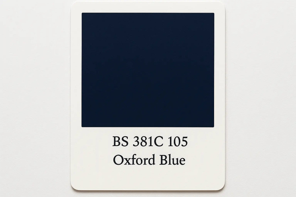 British Standard  381C 105 Oxford blue 400ml Aerosol Available in any Finish