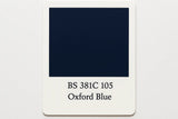 British Standard  381C 105 Oxford blue 400ml Aerosol Available in any Finish
