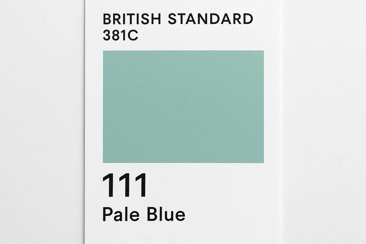 British Standard  381C 111	Pale Blue 400ml Aerosol Available in any Finish