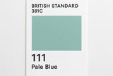 British Standard  381C 111	Pale Blue 400ml Aerosol Available in any Finish