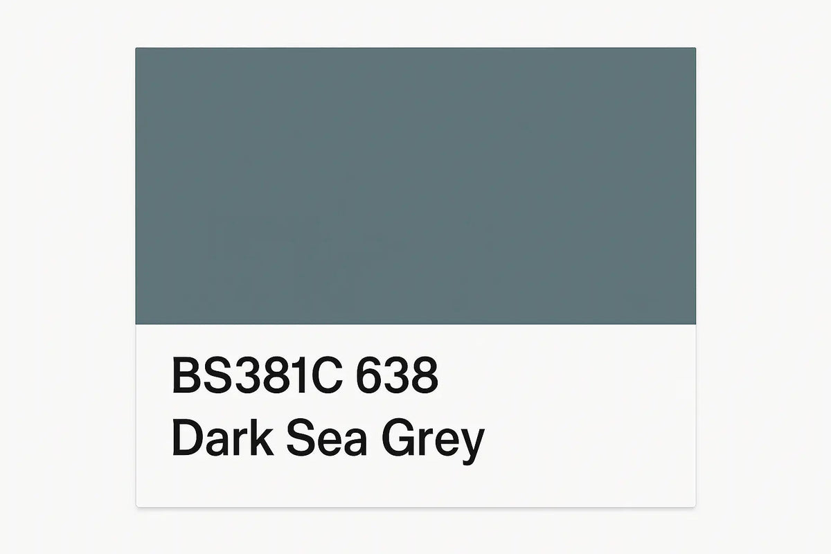 381C 638 Dark sea grey 400ml Aerosol Available in any Finish