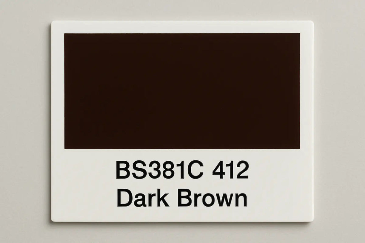 381C 412 Dark brown 400ml Aerosol Available in any Finish