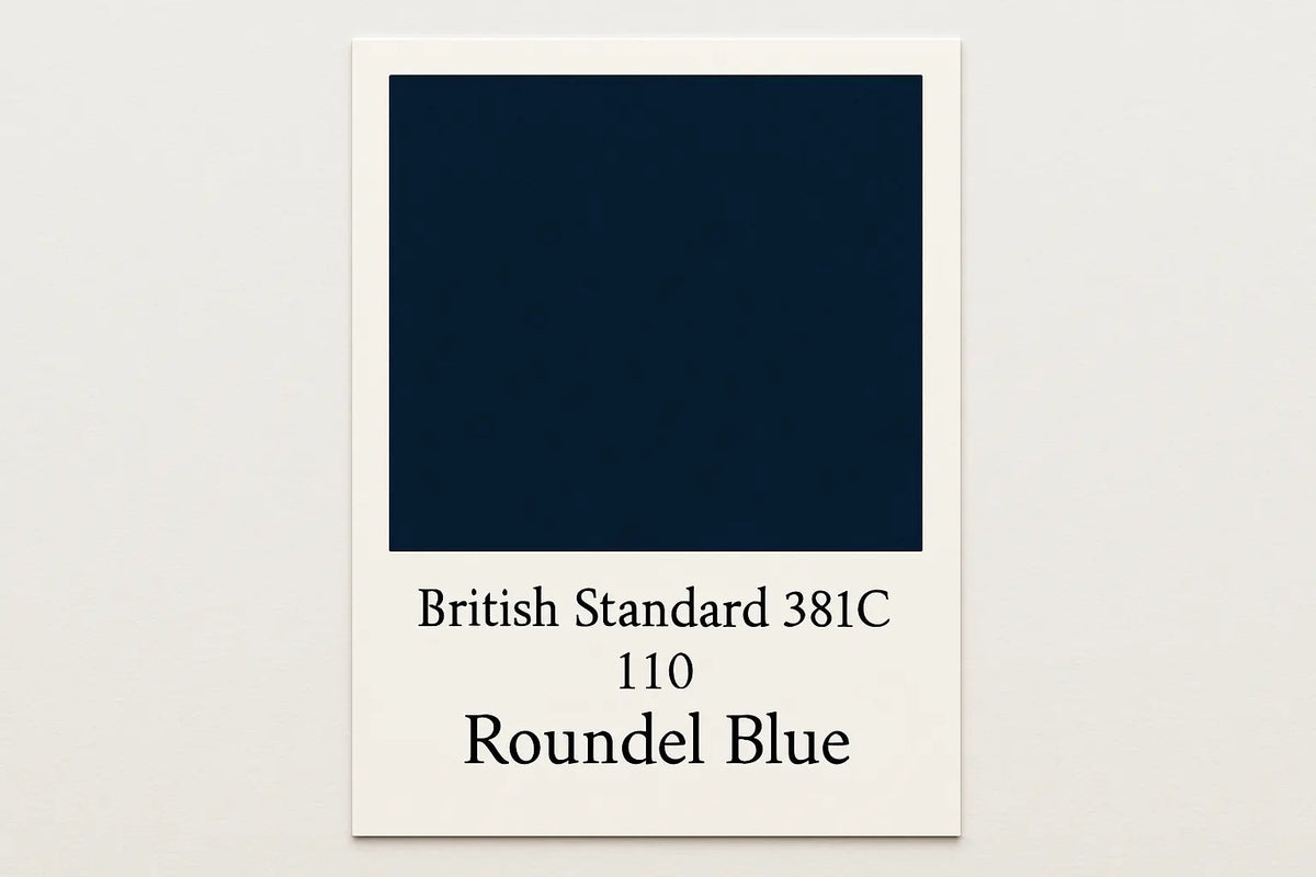 British Standard   381C 110 Roundel blue 400ml Aerosol Available in any Finish