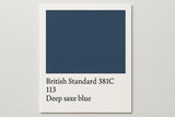 British Standard  381C 113 Deep saxe blue 400ml Aerosol Available in any Finish