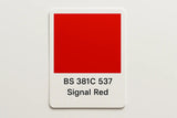 381C 537 Signal red 400ml Aerosol Available in any Finish