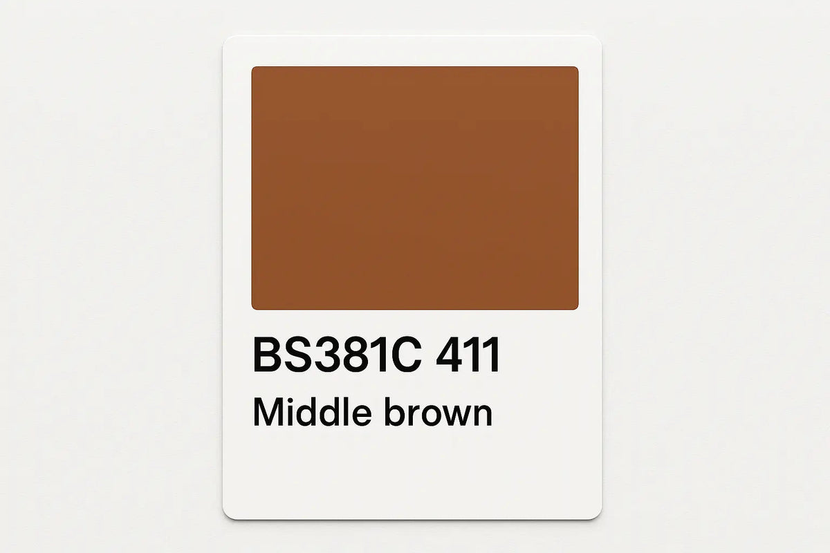 381C 411	 Middle brown 400ml Aerosol Available in any Finish