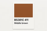 381C 411	 Middle brown 400ml Aerosol Available in any Finish