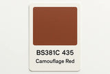 381C 435 Camouflage red 400ml Aerosol Available in any Finish
