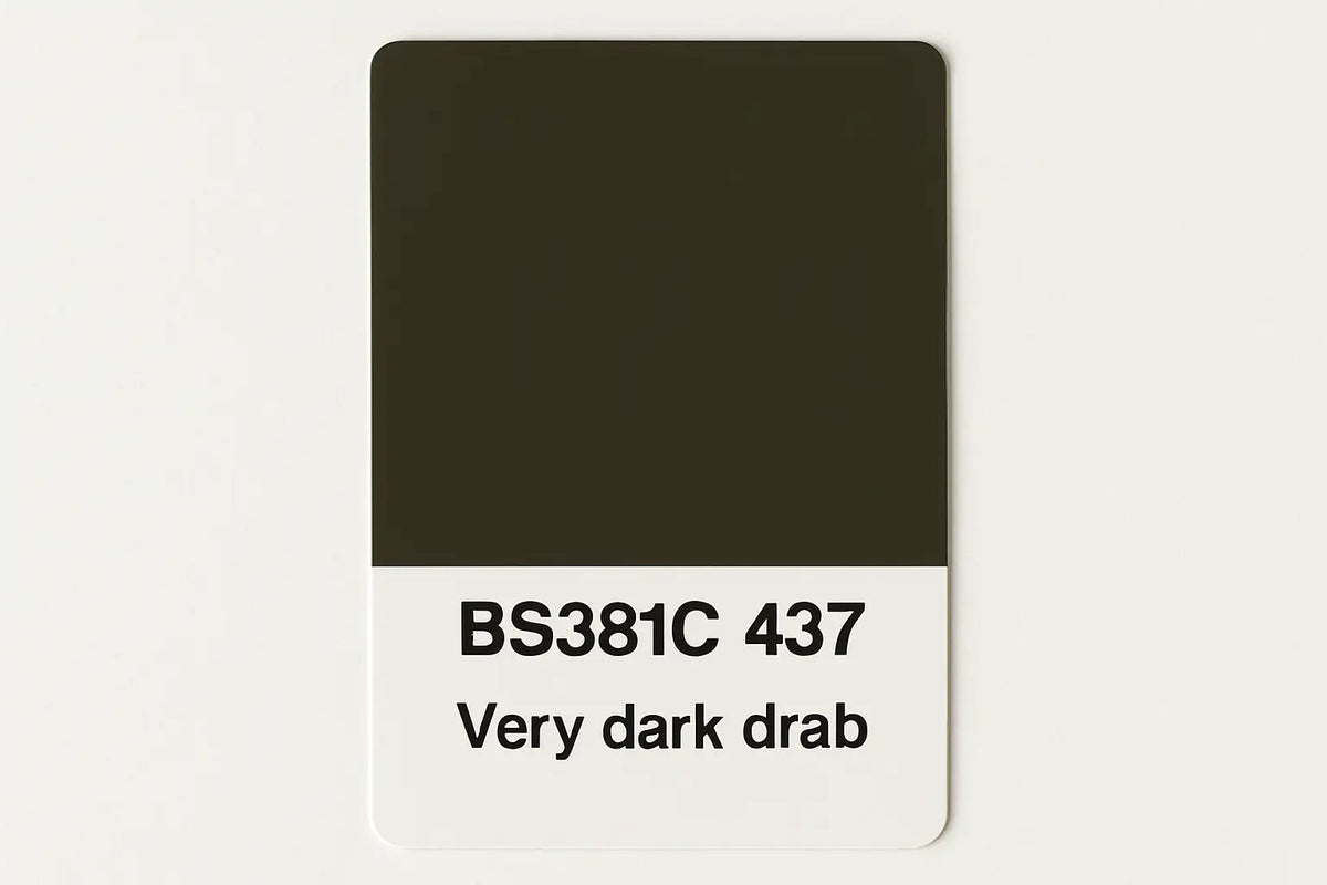 381C 437 Very dark drab 400ml Aerosol Available in any Finish