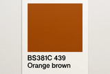 381C 439 Orange brown 400ml Aerosol Available in any Finish