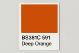 381C 591 Deep orange 400ml Aerosol Available in any Finish