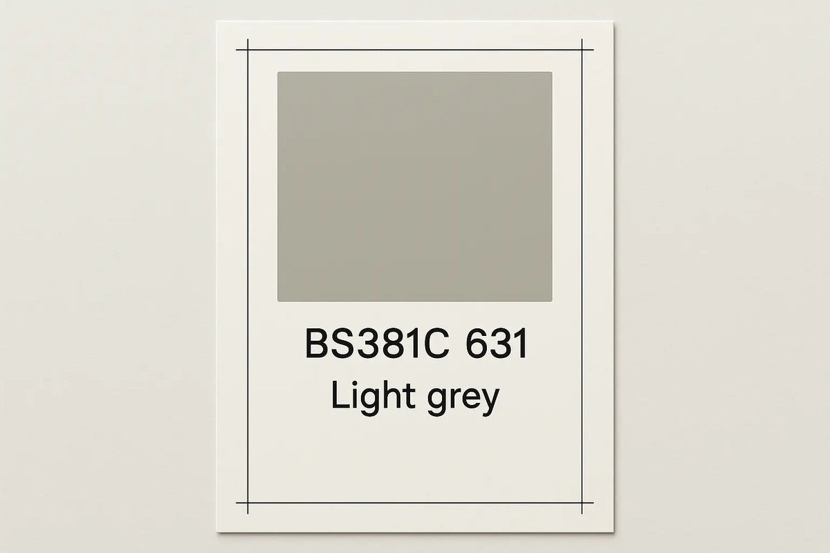 381C 631 Light grey 400ml Aerosol Available in any Finish