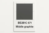381C 671 Middle graphite 400ml Aerosol Available in any Finish