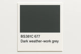 381C 677 Dark weather-work grey 400ml Aerosol Available in any Finish