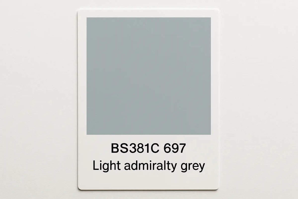 381C 697 Light admiralty grey 400ml Aerosol Available in any Finish