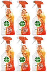 6 x Dettol Power & Pure Spray Kitchen  - 750ML