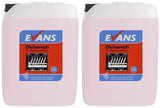 2 x Evans Dishwash