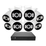 Swann AdvancedX 4K 2TB 16-Channel Wired PoE NVR CCTV with 8 Bullet Camera Kit