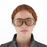 Riley Navigator X Safety Sunglasses – LED Lens, Smoked Frame, Anti-Fog/Anti-Scratch