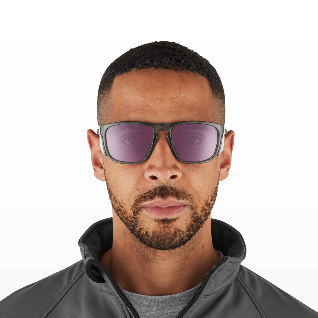 Riley Navigator X – Smoked Frame Safety Sunglasses (HD Lens, Anti-Fog)