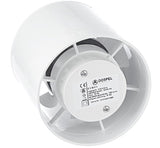 Euro 3 In Line Bathroom Fan 150mm